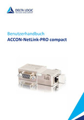 DELTA LOGIC ACCON-NetLink-PRO compact Benutzerhandbuch