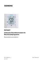 Siemens RDF660T Basisdokumentation