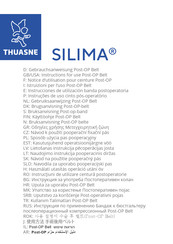 THUASNE Silima Post-OP Belt Gebrauchsanweisung