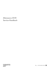 Dell Alienware x15 R1 Servicehandbuch