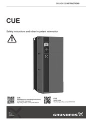 Grundfos CUE Sicherheitshinweise
