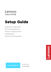 Lenovo V50s-07IMB Einrichtungsanleitung