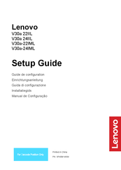 Lenovo V30a-24IML Einrichtungsanleitung