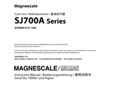 Magnescale SJ700A-095 Bedienungsanleitung