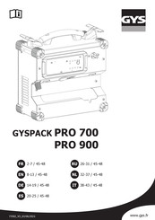 GYS GYSPACK Pro 700 Betriebsanleitung