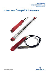 Emerson Rosemount RBI pH/ORP-Sensoren Kurzanleitung