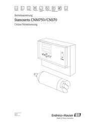 Endress+Hauser Stamosens CNM750 Betriebsanleitung