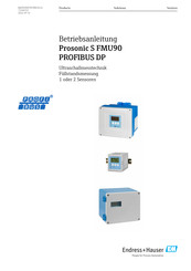 Endress+Hauser Prosonic S FMU95 Betriebsanleitung