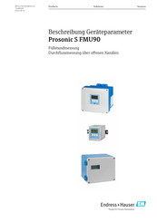 Endress+Hauser Prosonic S FMU90 Beschreibung