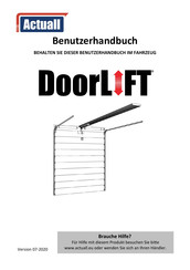 Actuall DoorLIFT DL-6 Benutzerhandbuch