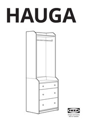 IKEA HAUGA AA-2204630-3 Bedienungsanleitung