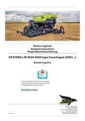 SKY Agriculture EASYDRILL W 4020 Allgemeine Originalbetriebsanleitung