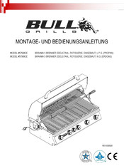 BULL GRILLS 57569CE Montage- Und Bedienungsanleitung