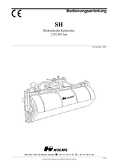 HOLMS SH 2,5 Bedienungsanleitung