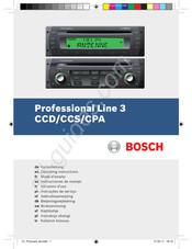 Bosch Professional Line 3 CCS Kurzanleitung