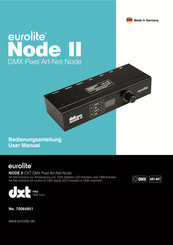 EuroLite Node II DMX Pixel Art-Net Node Bedienungsanleitung