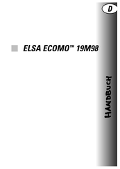 ELSA ECOMO 19M98 Handbuch