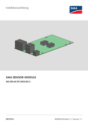 SMA PC-SENS.BG1 Installationsanleitung