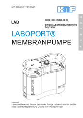 KNF LAB LABOPORT N820.18 EX Originalbetriebsanleitung