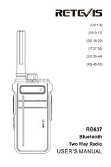 Retevis RB637 Bedienungsanleitung