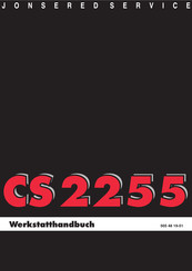 Jonsered CS 2255 Werkstatt-Handbuch