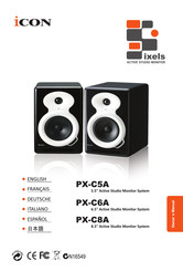 ICON ProAudio PX-C6A Bedienungsanleitung