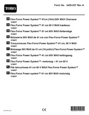 Toro Flex-Force Power System Bedienungsanleitung