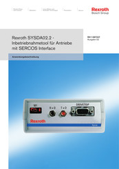 Bosch Rexroth SYSDA02.2 Anwendungsbeschreibung