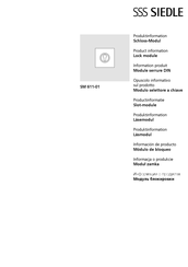 SSS Siedle SM 611-01 Produktinformation