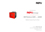 REFU REFUenergy REFUstore 100K Bedienungsanleitung