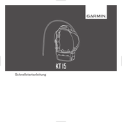 Garmin KT 15 Schnellstartanleitung