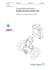 Endress+Hauser Proline Prosonic Flow 500 Handbuch