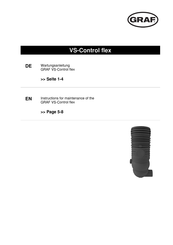 Graf VS-Control flex M Wartungsanleitung