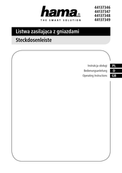 Hama 44137346 Bedienungsanleitung