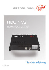 ASTRO HDQ 1 V2 Betriebsanleitung