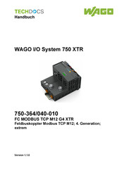 WAGO I/O-SYSTEM 750 XTR Handbuch