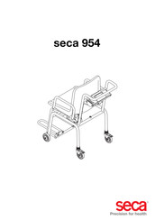 Seca 954 Bedienungsanleitung Und Garantieerklärung