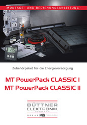 Buttner Elektronik MT PowerPack CLASSIC II Montage- Und Bedienungsanleitung
