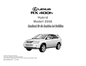 Toyota LEXUS RX 400h 2006 Handbuch