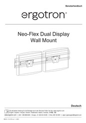 Ergotron Neo-Flex Benutzerhandbuch