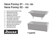 RAVAK Formy 170 Montageanleitung