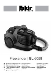 Fakir Freelander BL 6058 Benutzerhandbuch
