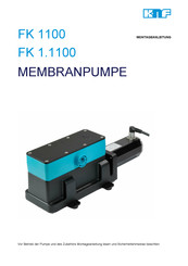 KNF FK 1100 Montageanleitung