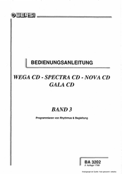 Wersi GALA CD Bedienungsanleitung