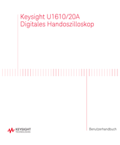 Keysight Technologies U1610/20A Benutzerhandbuch
