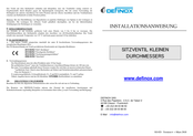 Definox DCX3 Installationsanweisung