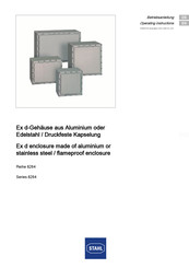 Stahl 8264 Serie Betriebsanleitung