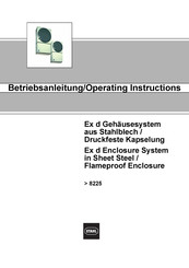 Stahl 8225 Series Betriebsanleitung