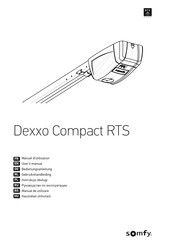 SOMFY Dexxo  Compact RTS Bedienungsanleitung