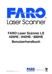 Faro LS 420HE Benutzerhandbuch